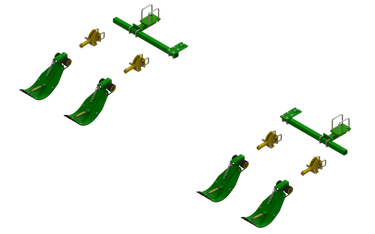 LANSS606R4 -- Lankota Stalk Stomper® Mounting Kit for John Deere® 606C/706C Series 30